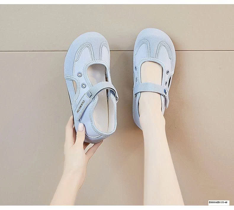 GIÀY NỮ THOÁNG KHÍ MŨI TRÒN