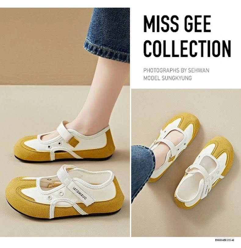 GIÀY NỮ THOÁNG KHÍ MŨI TRÒN