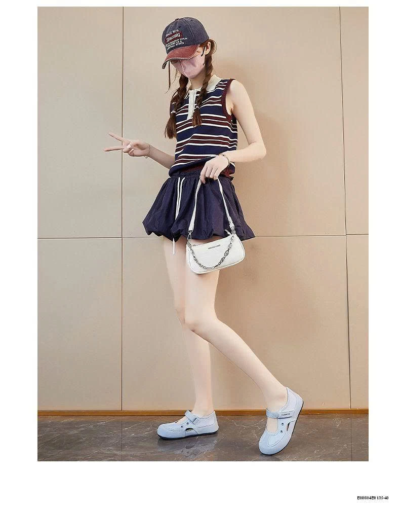 GIÀY NỮ THOÁNG KHÍ MŨI TRÒN