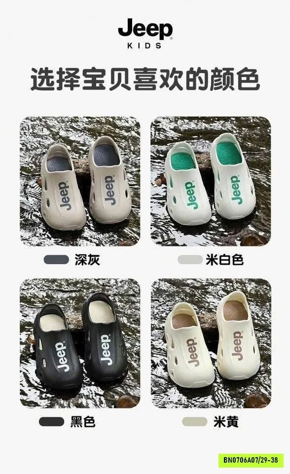 GIÀY NHỰA SIÊU NHẸ JEEP