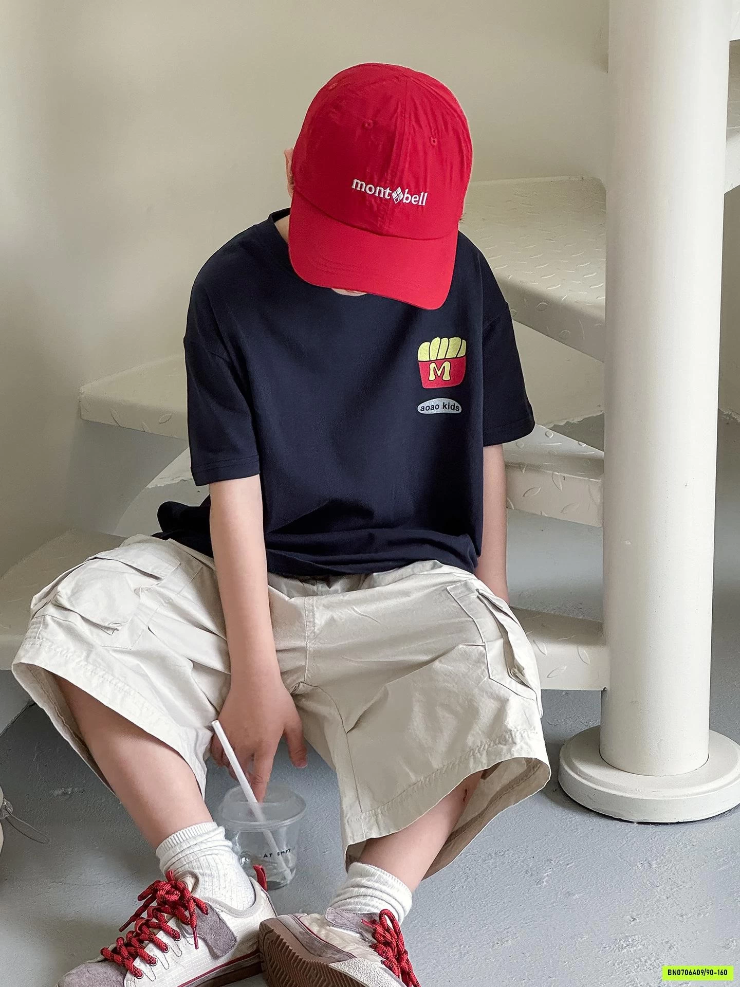 ÁO THUN IN HÌNH LƯNG AOAOKIDS