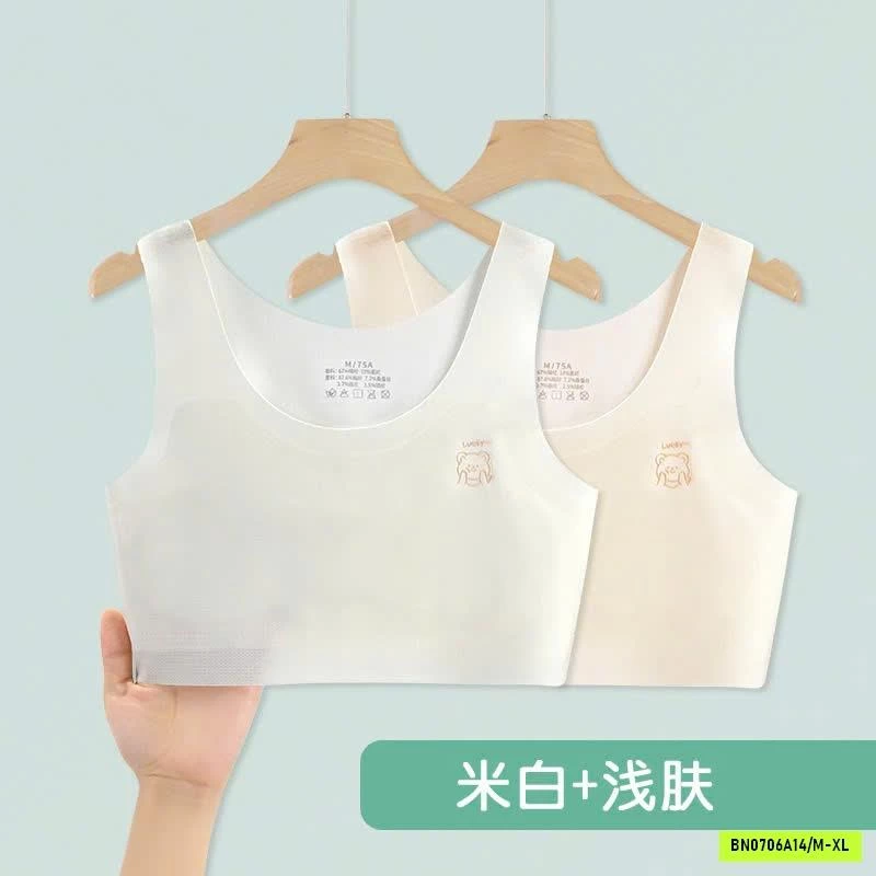 SET 3 ÁO LÓT TÀNG HÌNH CHO BÉ GÁI