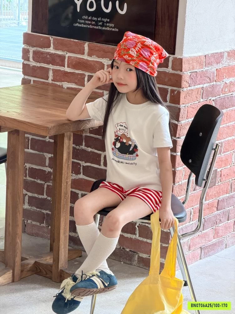 ÁO CÚN MIX SHORT KẺ ĐỎ AMBB
