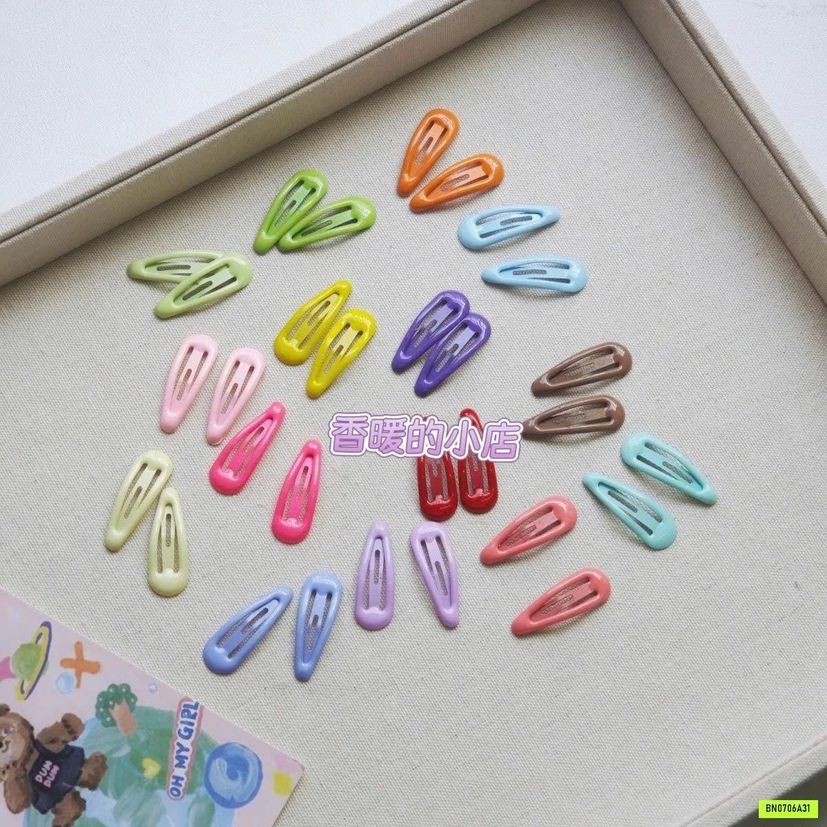 SET 100 CHIẾC KẸP TÓC SẮC MÀU