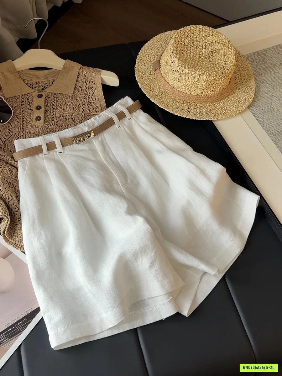 SHORT ĐŨI KÈM BELT ANNA