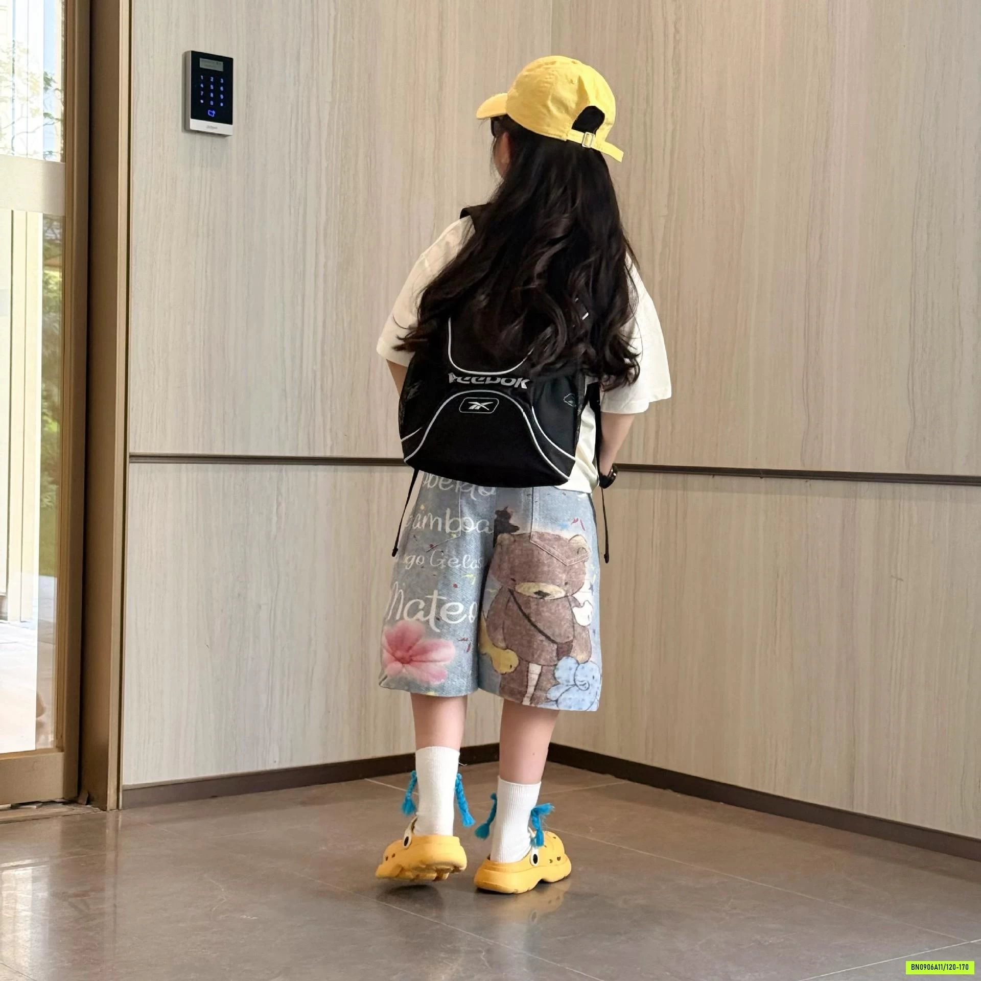 ÁO THUN CÚN MIX JEANS LỠ
