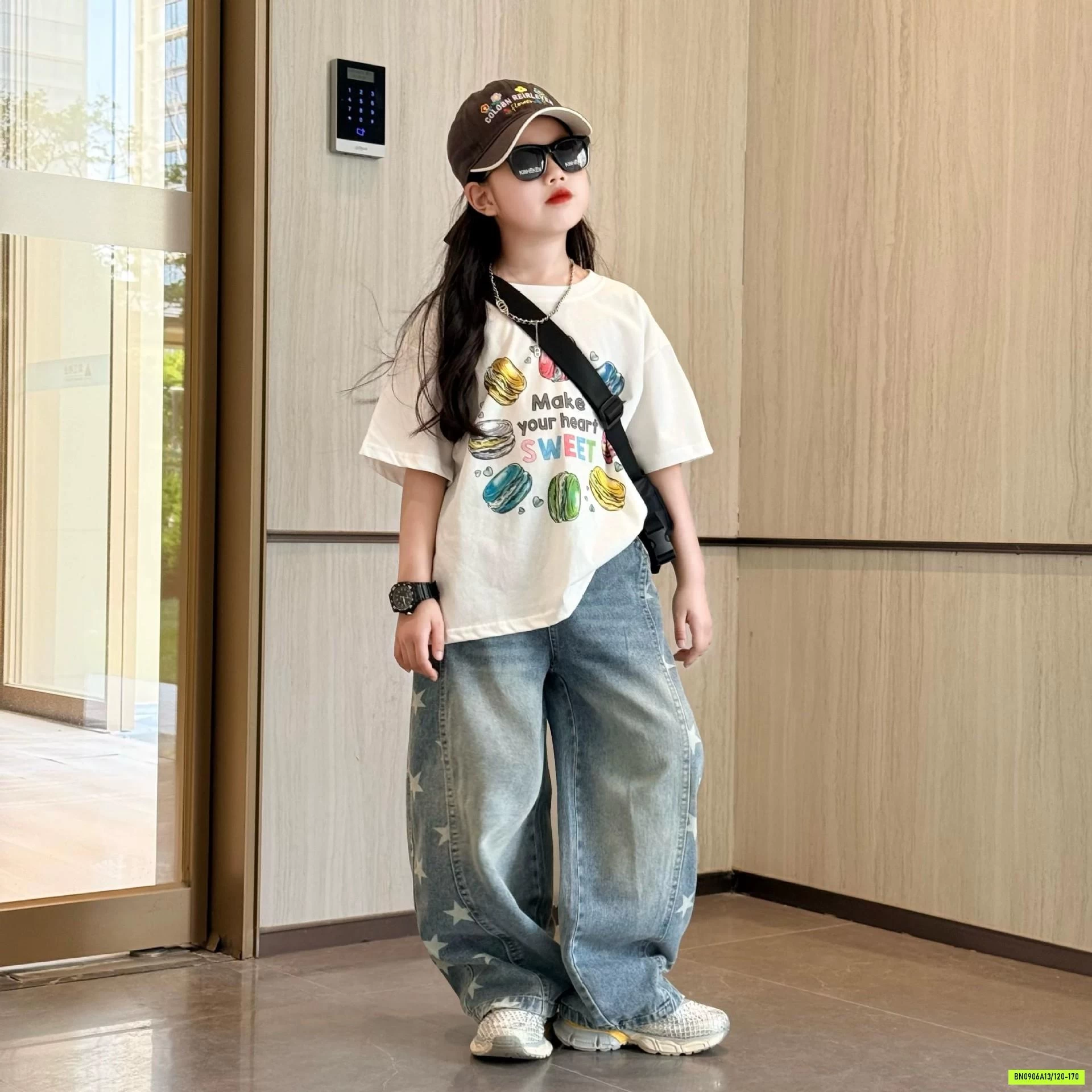 ÁO THUN BÁNH NGỌT MIX JEANS NGÔI SAO