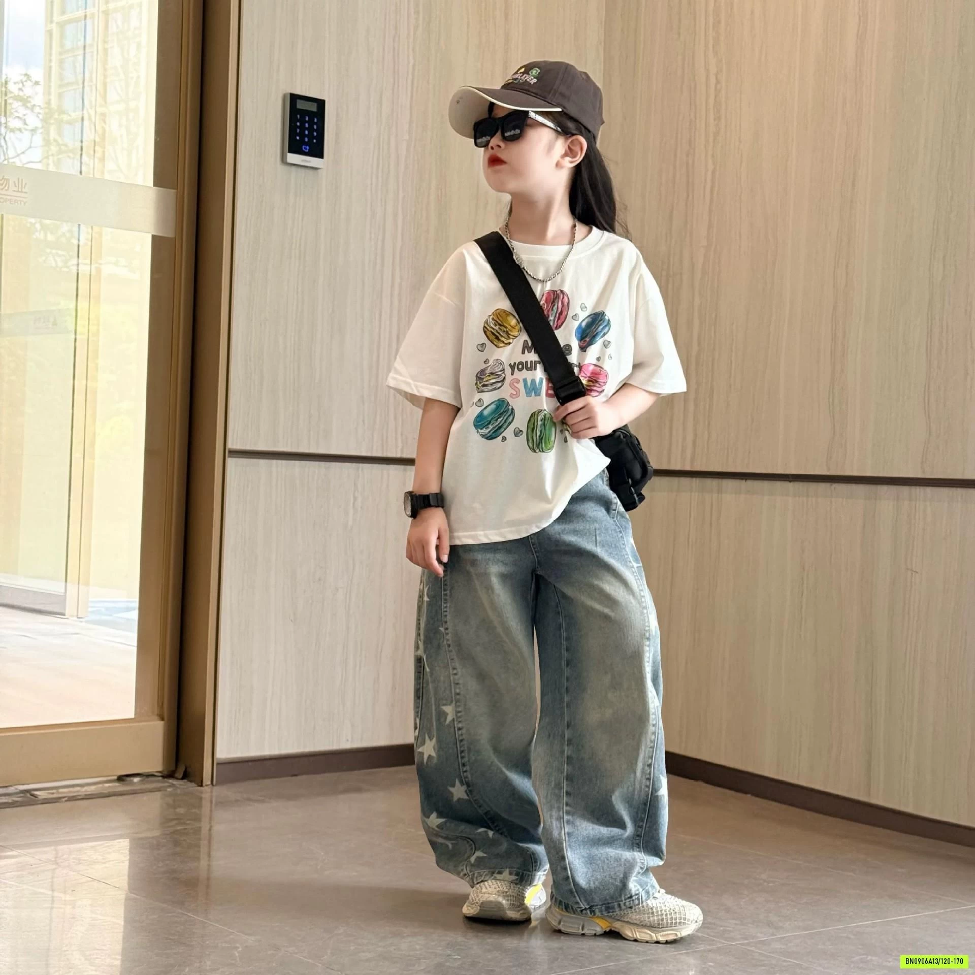 ÁO THUN BÁNH NGỌT MIX JEANS NGÔI SAO