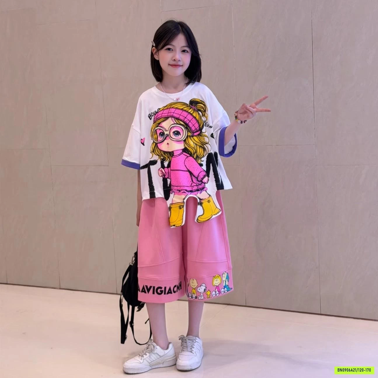 SÉT BỘ CÔ GÁI 3D KUTE