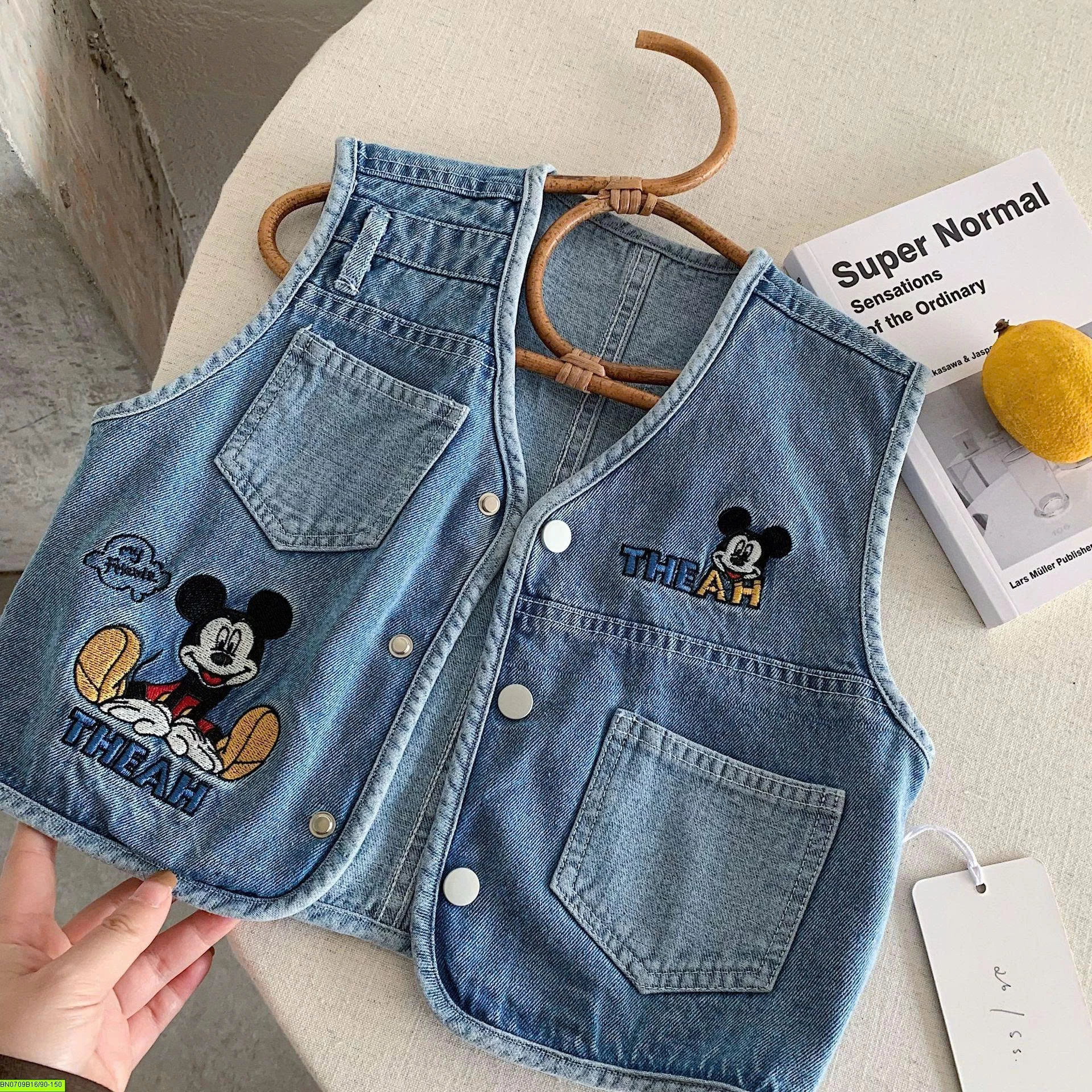 ÁO GILE JEAN MICKEY