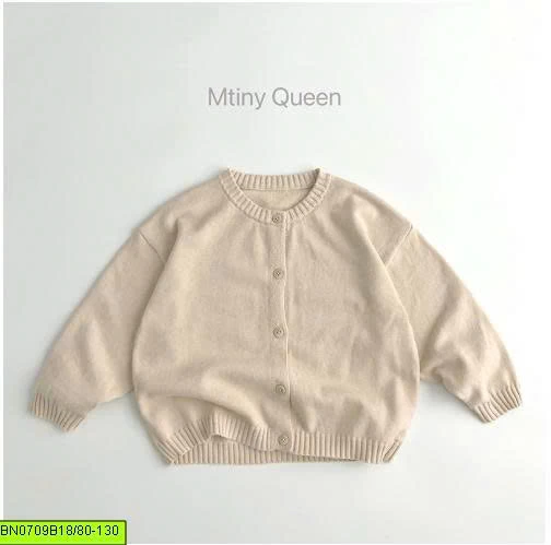 ÁO KHOÁC LEN TRƠN MÀU MTINYQUEEN