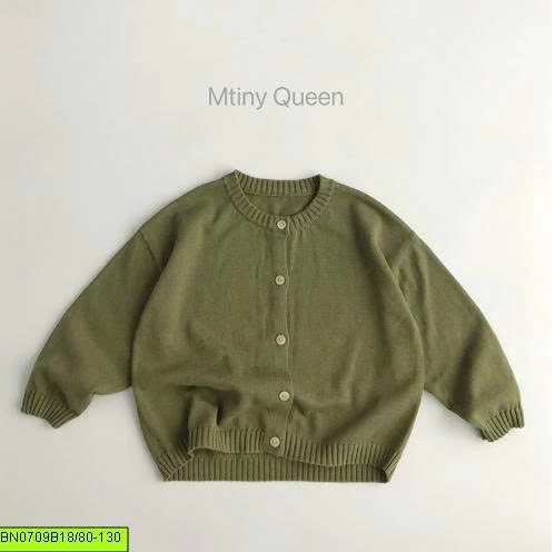 ÁO KHOÁC LEN TRƠN MÀU MTINYQUEEN