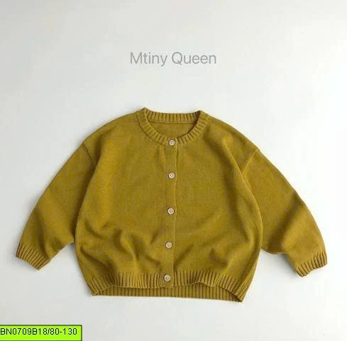 ÁO KHOÁC LEN TRƠN MÀU MTINYQUEEN