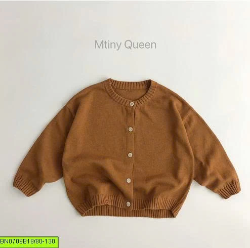 ÁO KHOÁC LEN TRƠN MÀU MTINYQUEEN
