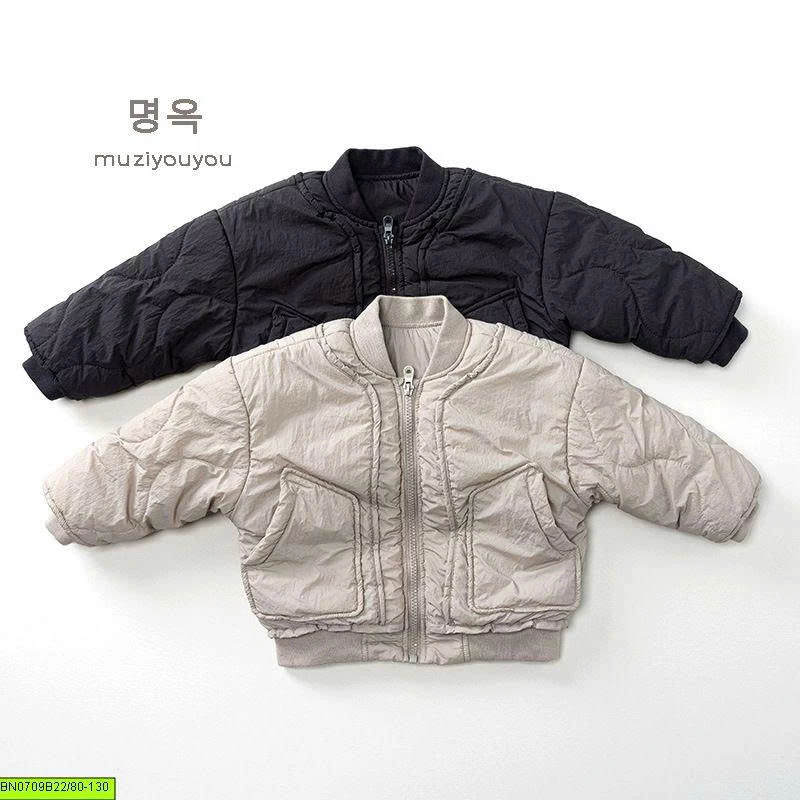ÁO KHOÁC BOMBER PHAO HÀN QUỐC