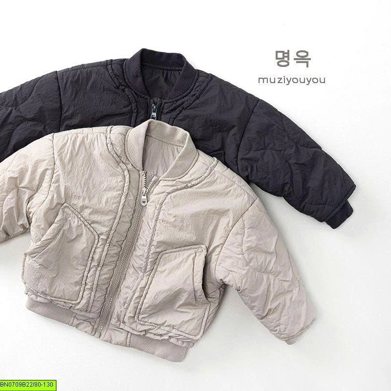 ÁO KHOÁC BOMBER PHAO HÀN QUỐC
