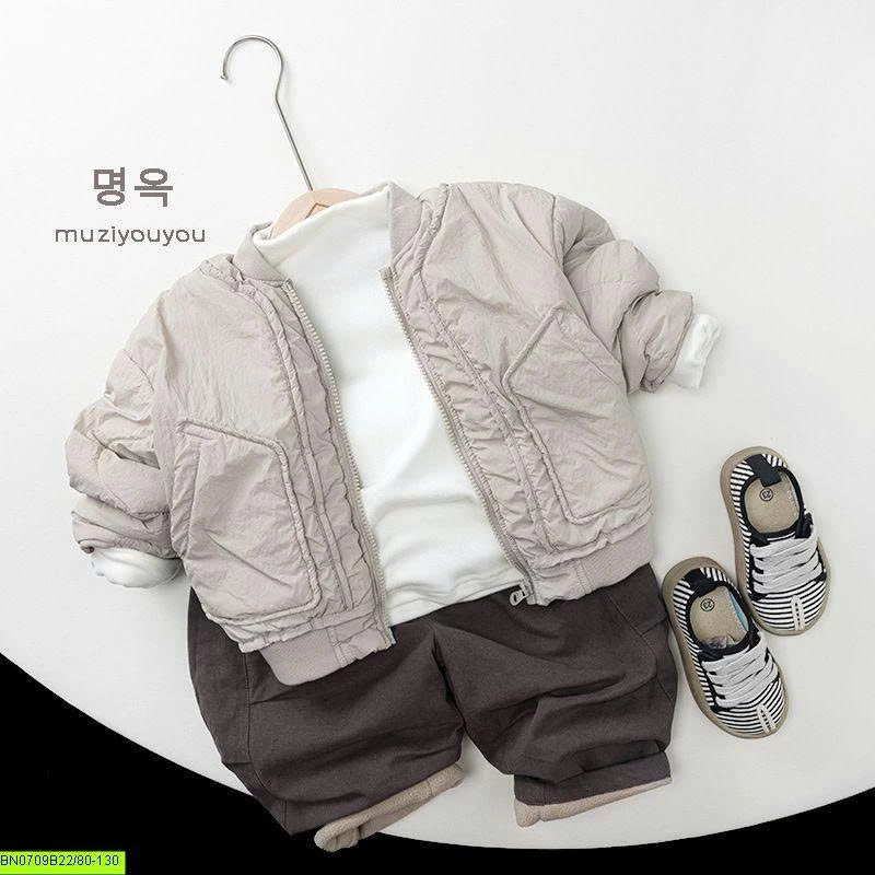 ÁO KHOÁC BOMBER PHAO HÀN QUỐC