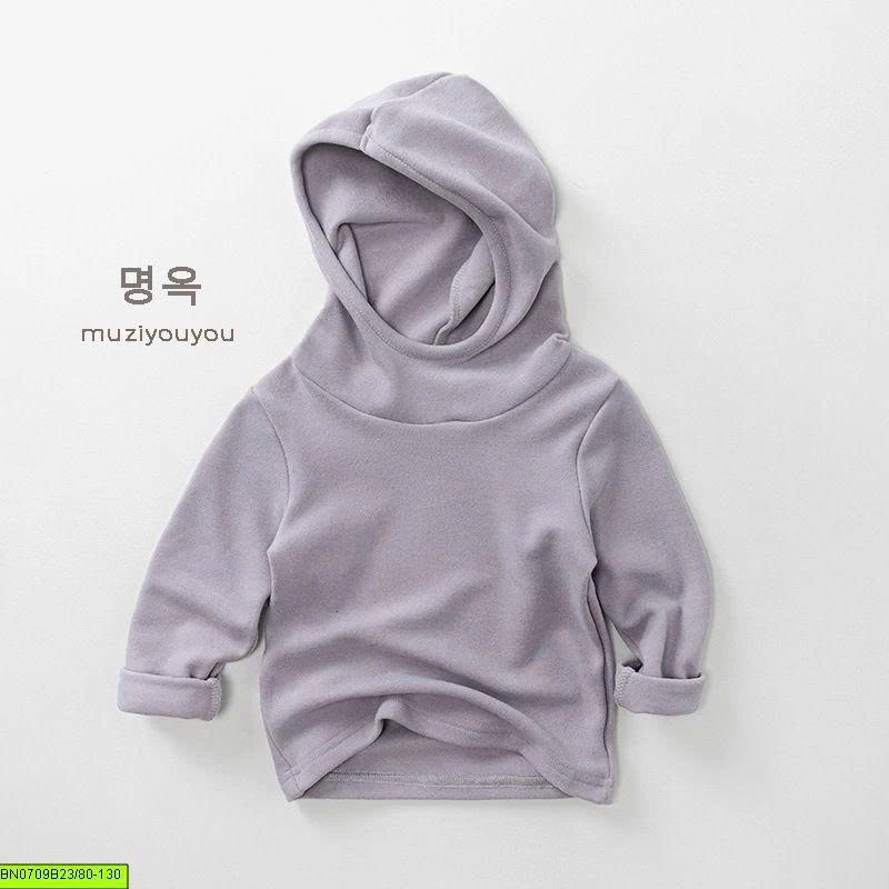 ÁO HOODIE NỈ BÔNG CÓ MŨ