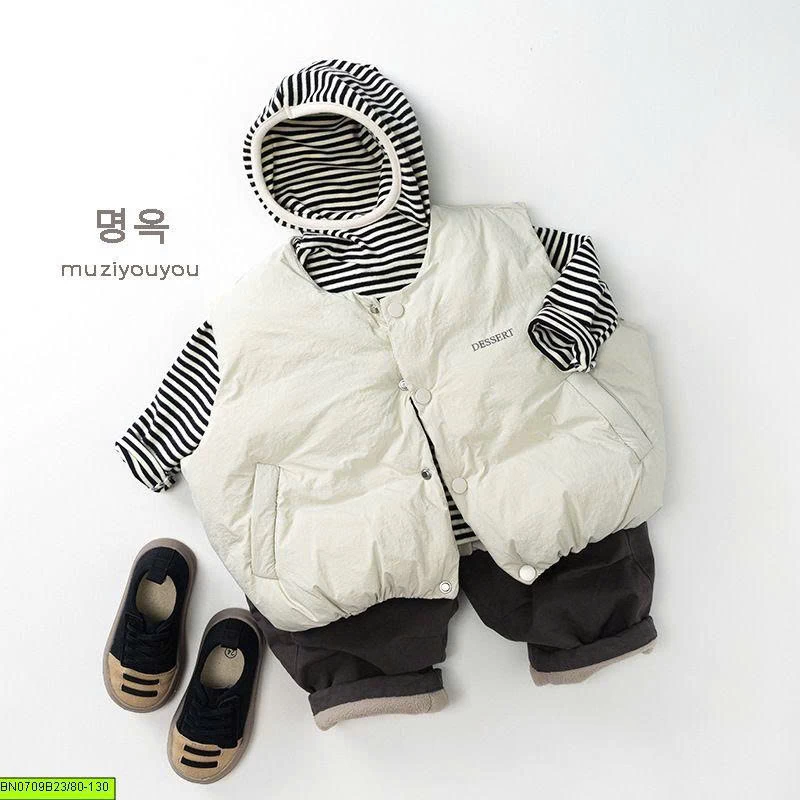 ÁO HOODIE NỈ BÔNG CÓ MŨ