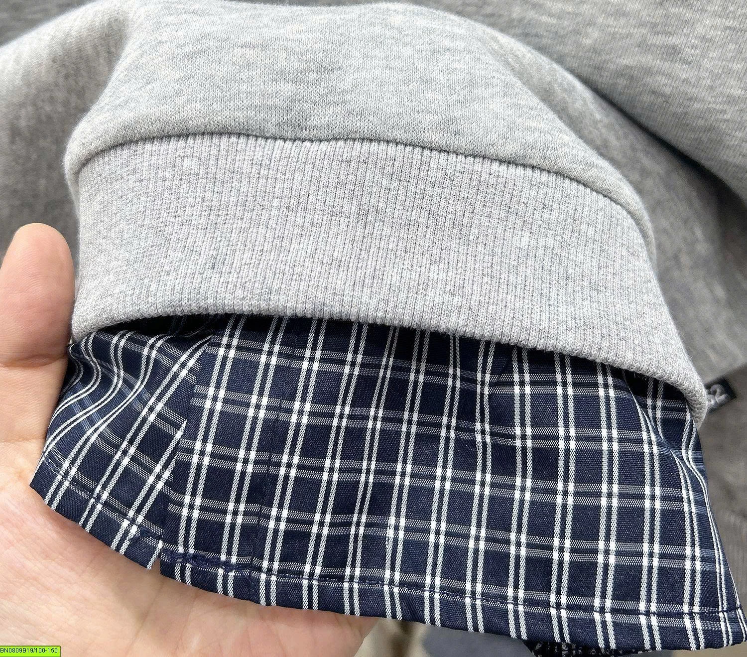 ÁO NỈ GIẢ 2 LỚP KACADY