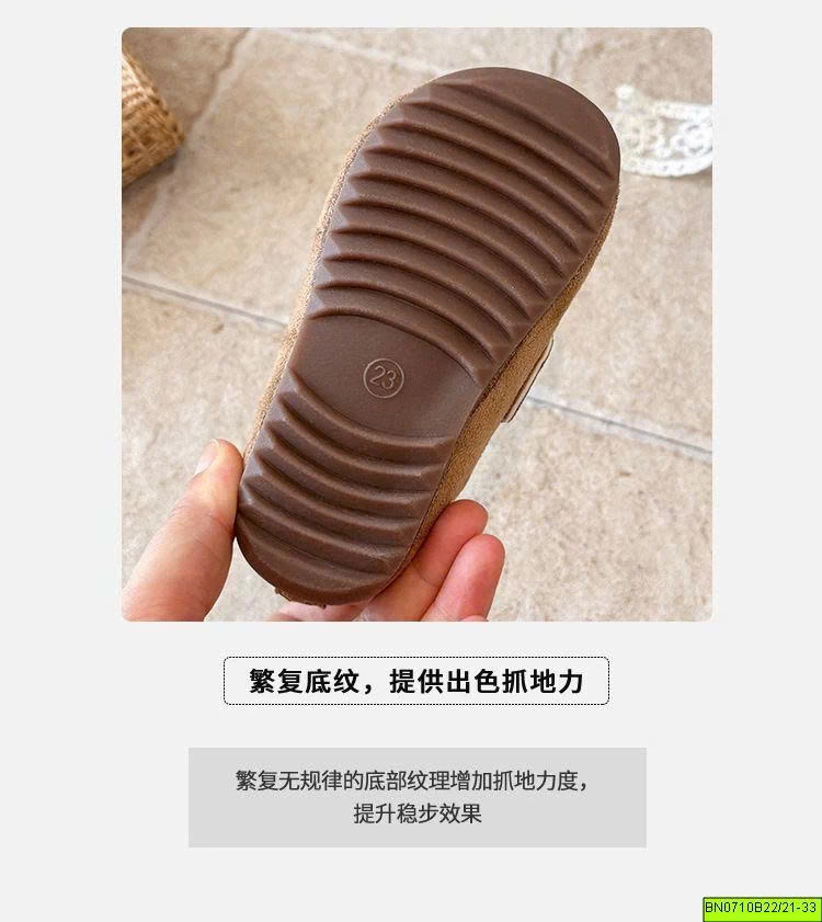 GIÀY BÚP BÊ DA LỘN 2 QUAI