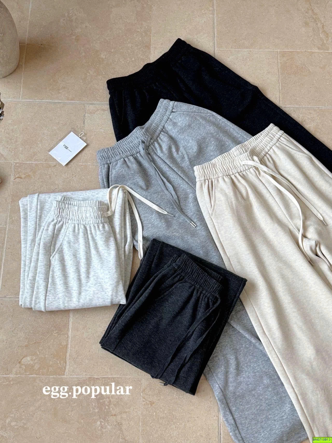 QUẦN COTTON SUÔNG DÁNG ĐỨNG