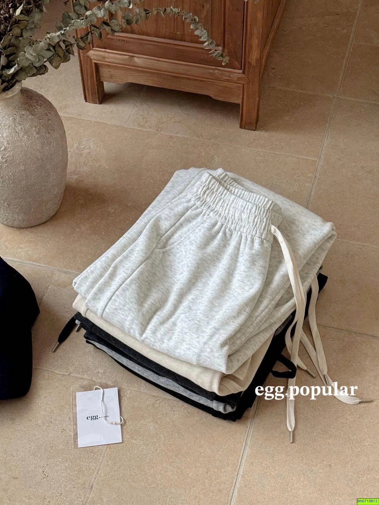 QUẦN COTTON SUÔNG DÁNG ĐỨNG