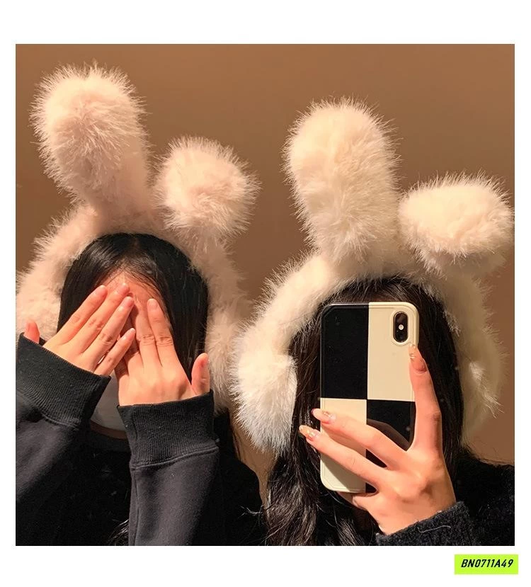 BỜM LÔNG TAI THỎ DỄ THƯƠNG