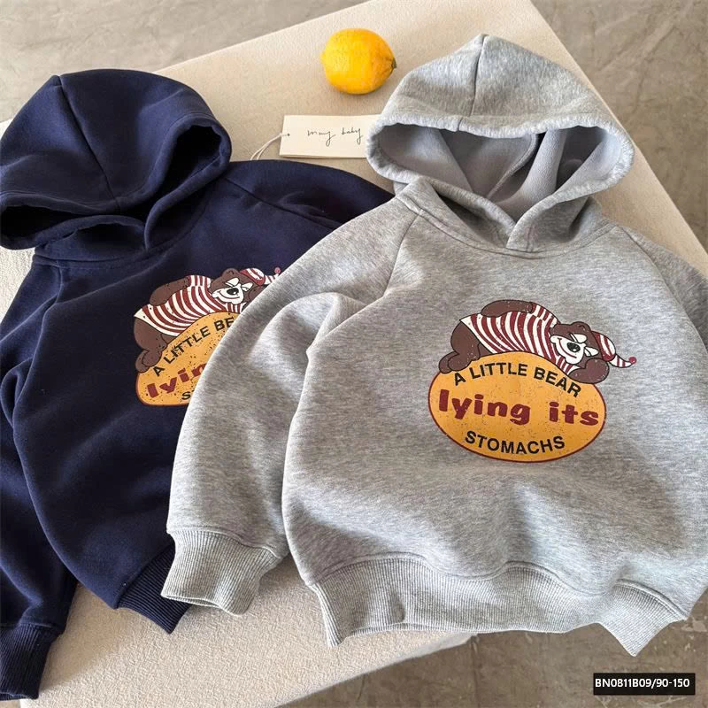 ÁO HOODIE LÓT LÔNG MMY