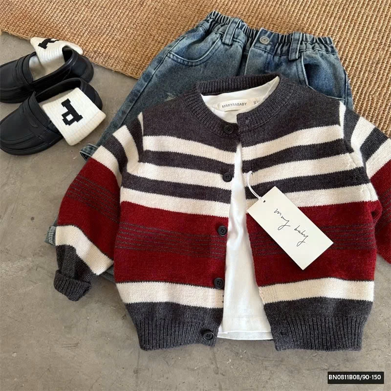 ÁO LEN XÁM KẺ ĐỎ MMY