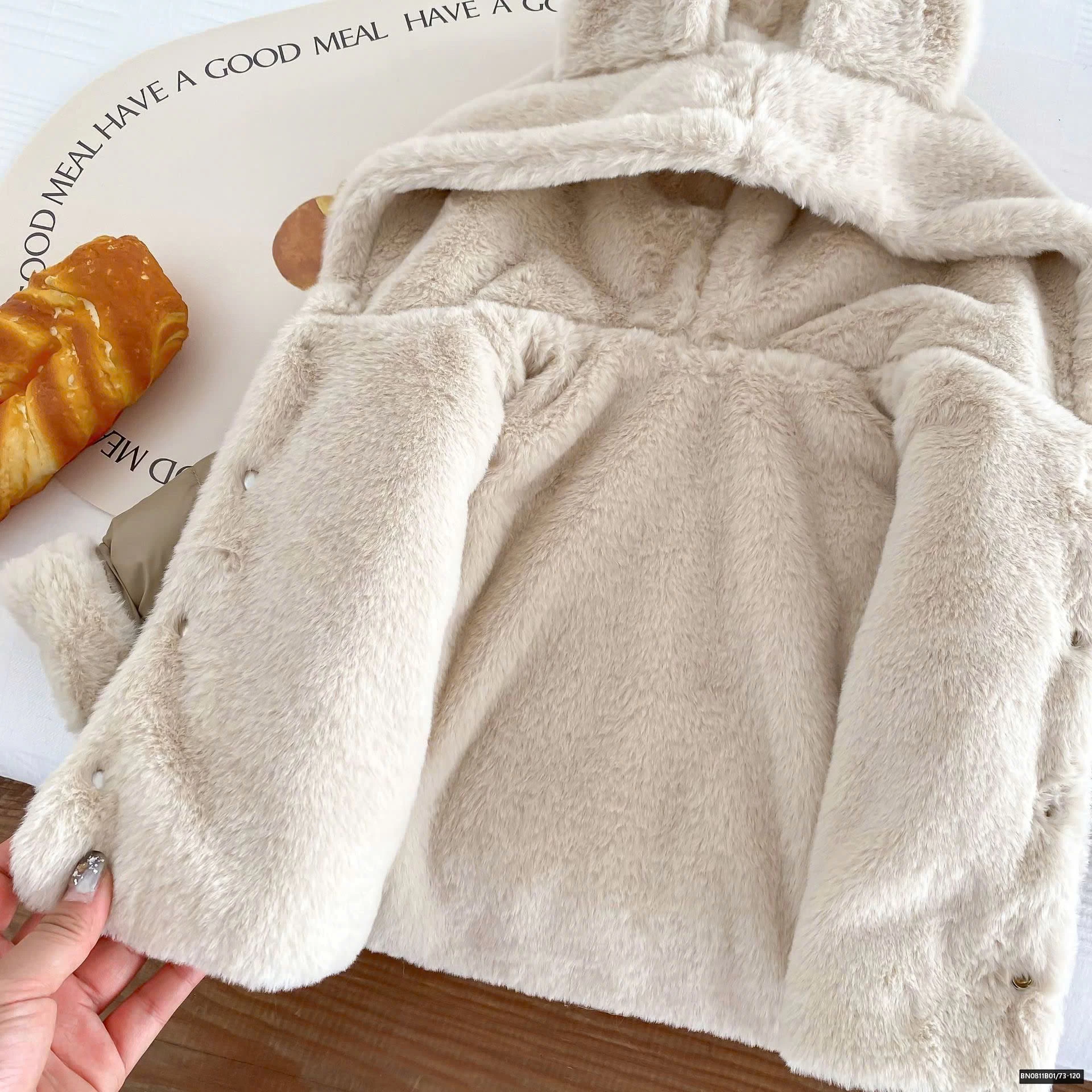 ÁO KHOÁC PHAO LÔNG CÓ MŨ