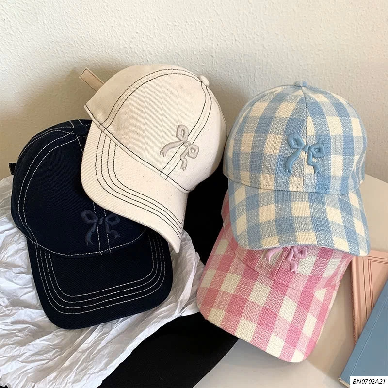 MŨ KẾT DẠ CARO NỮ