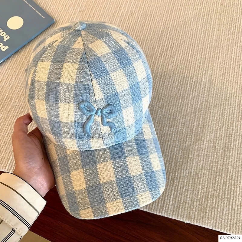 MŨ KẾT DẠ CARO NỮ