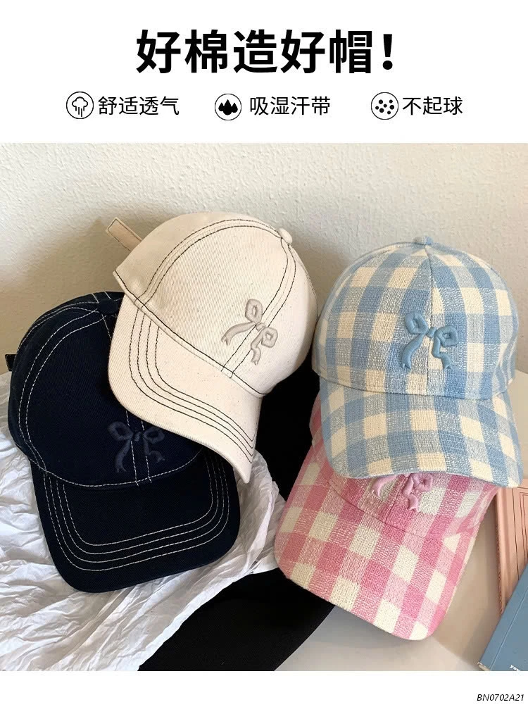 MŨ KẾT DẠ CARO NỮ