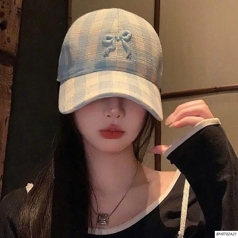 MŨ KẾT DẠ CARO NỮ