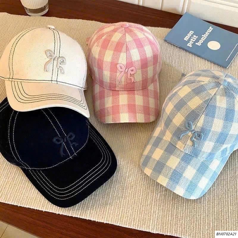 MŨ KẾT DẠ CARO NỮ