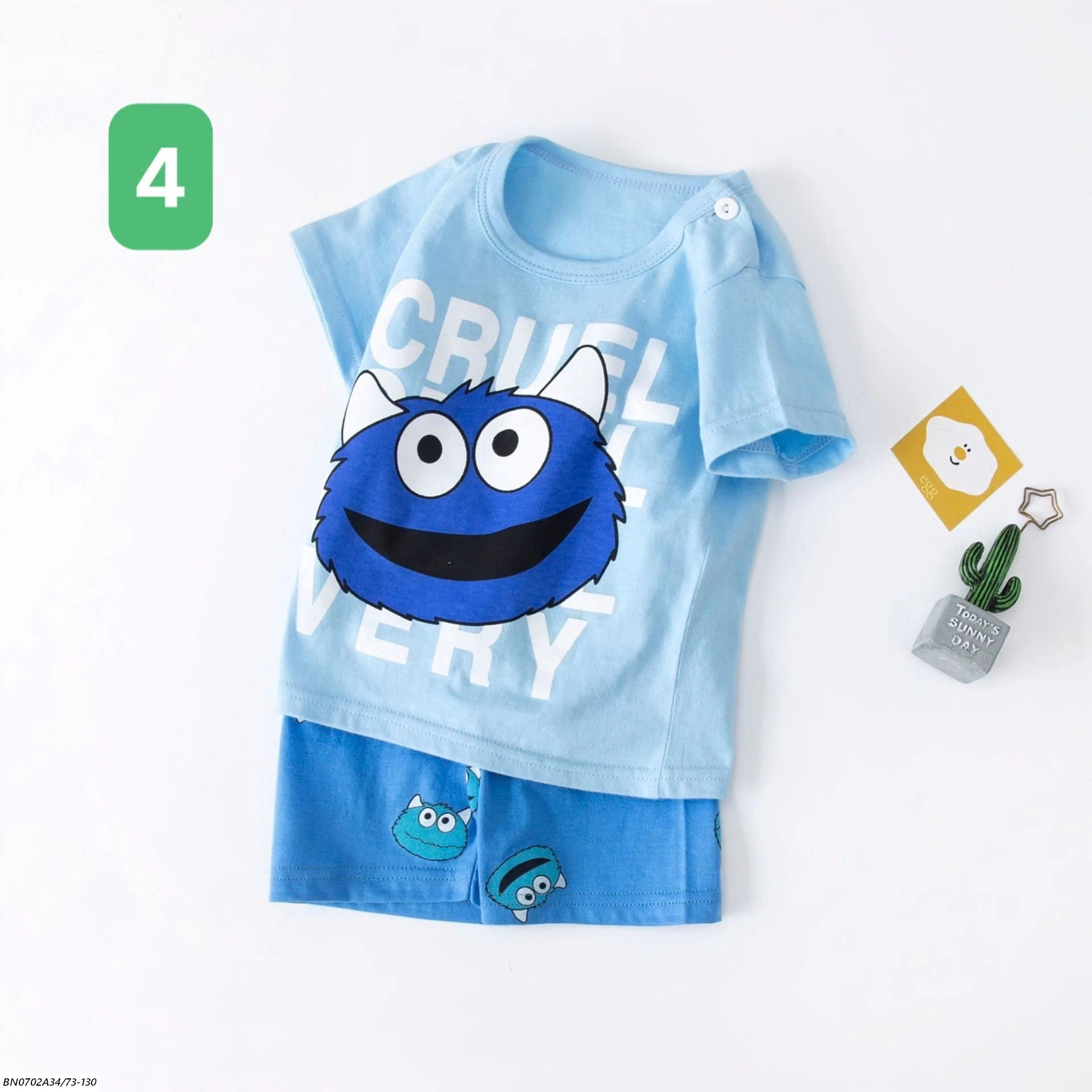 BỘ COTTON HOẠT HÌNH