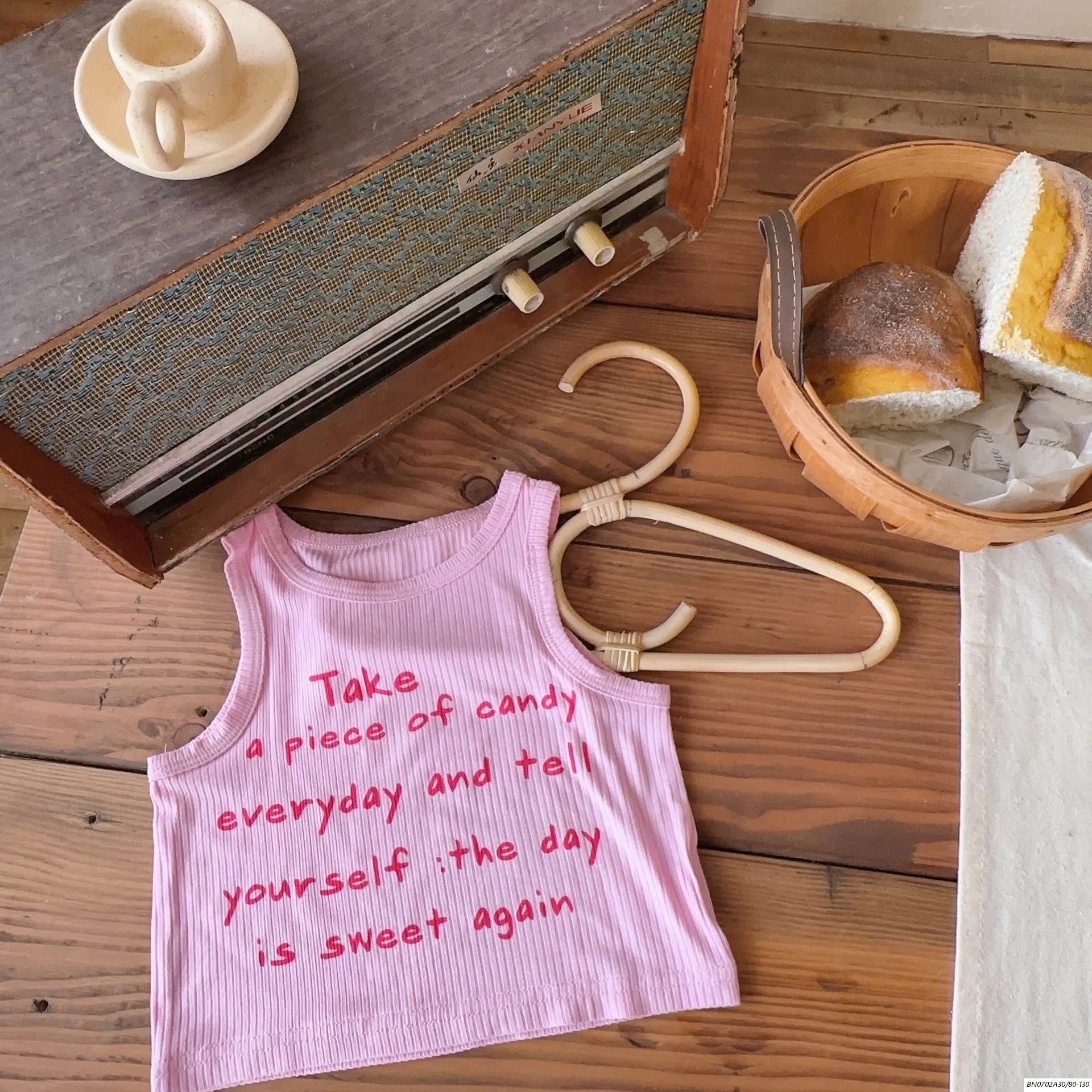 ÁO THUN GÂN SÁT NÁCH T&QKIDS