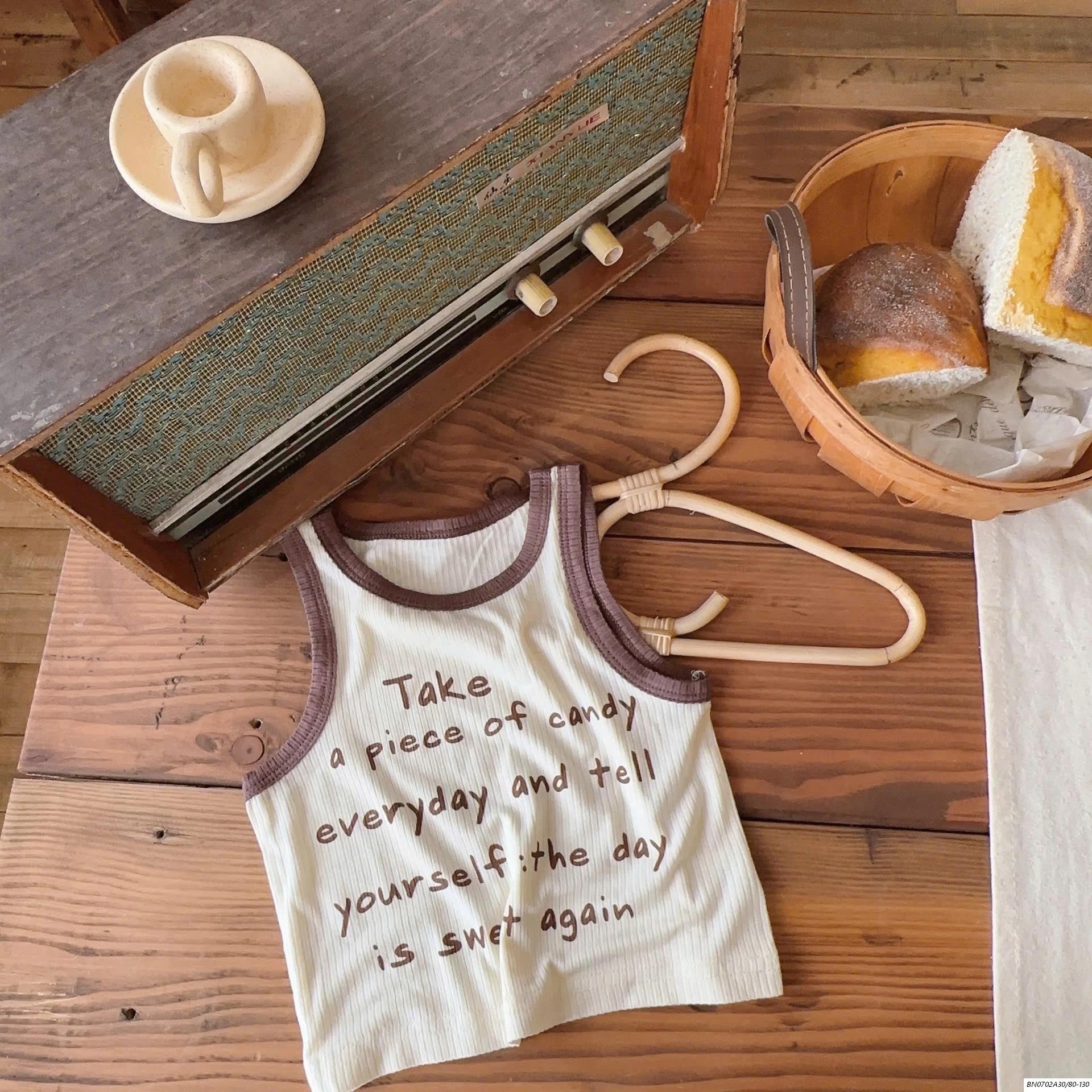 ÁO THUN GÂN SÁT NÁCH T&QKIDS