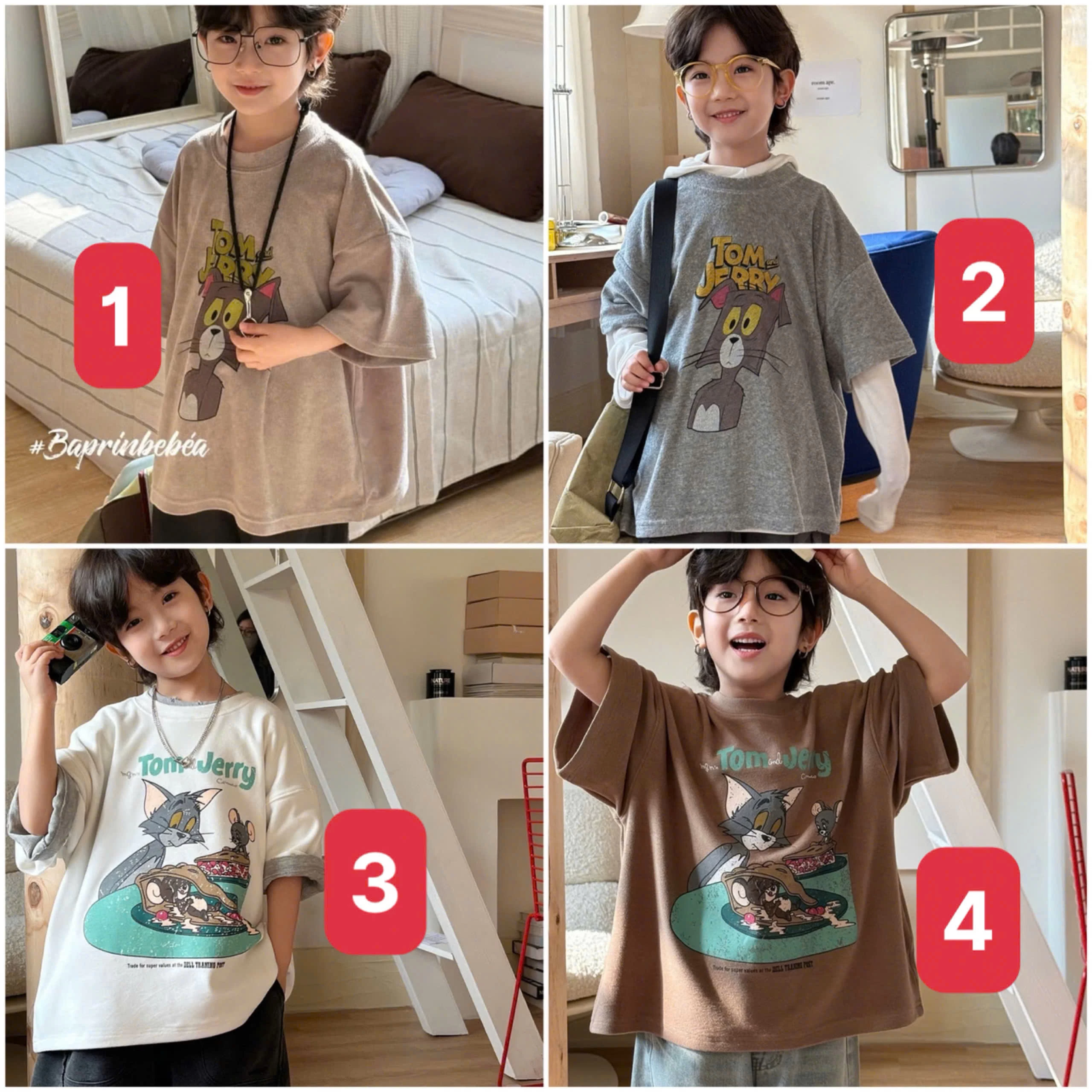 BST ÁO THUN TOM&JERRY SNIDOLS