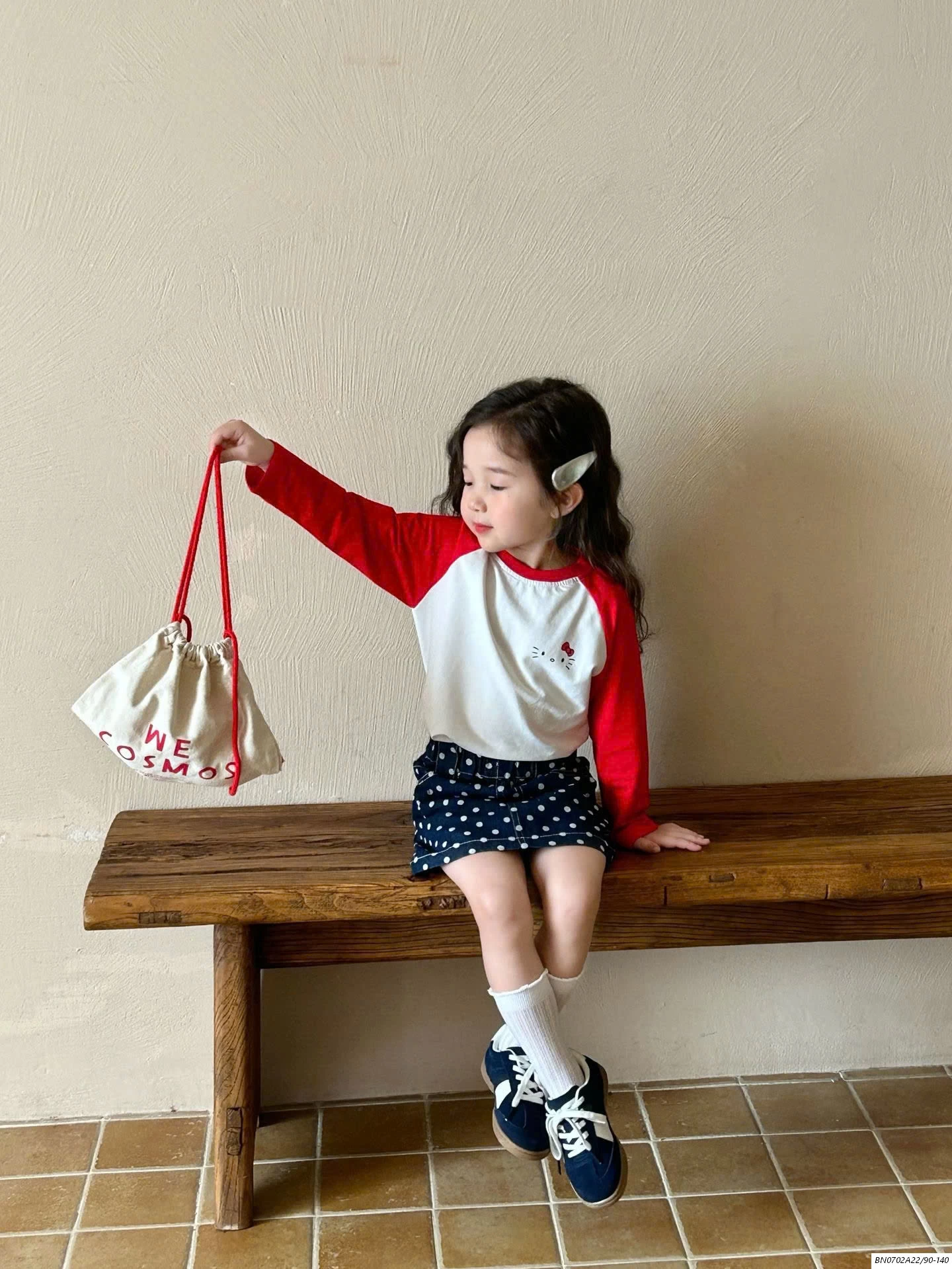 SÉT ÁO KITTY MIX CV CHÂM BI