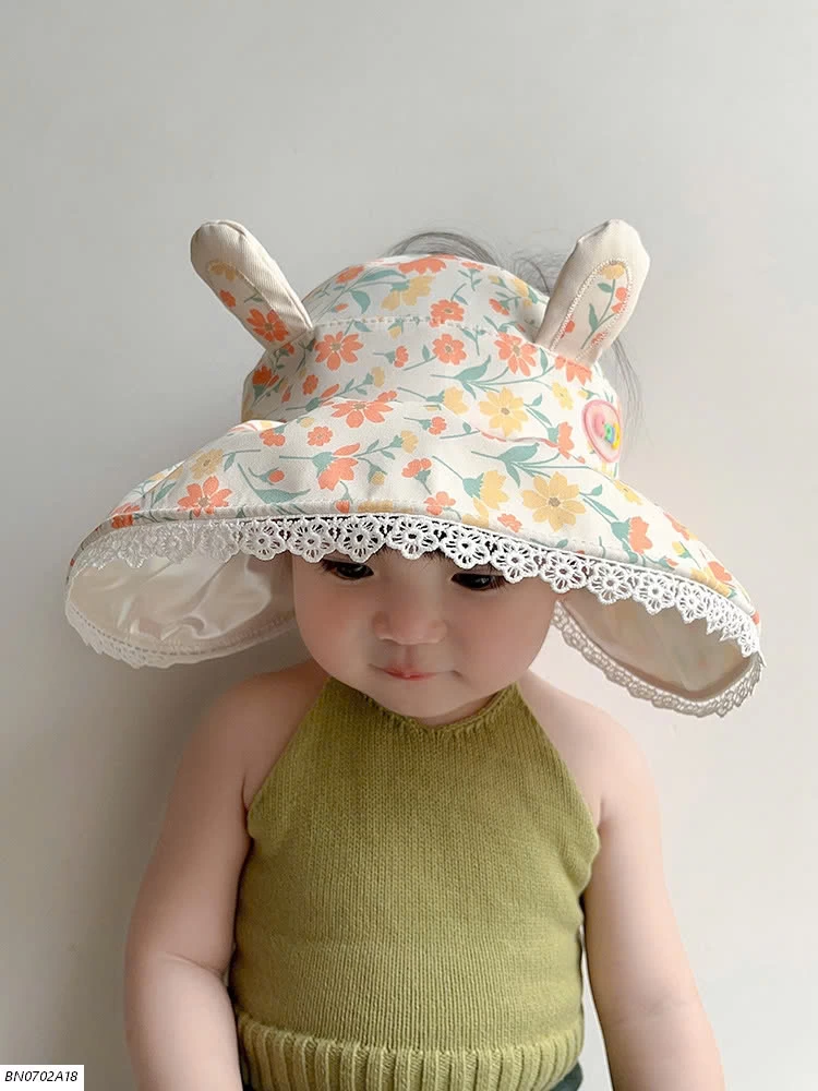 MŨ CHỐNG NẮNG HOA NHÍ