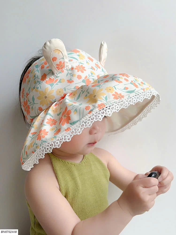 MŨ CHỐNG NẮNG HOA NHÍ