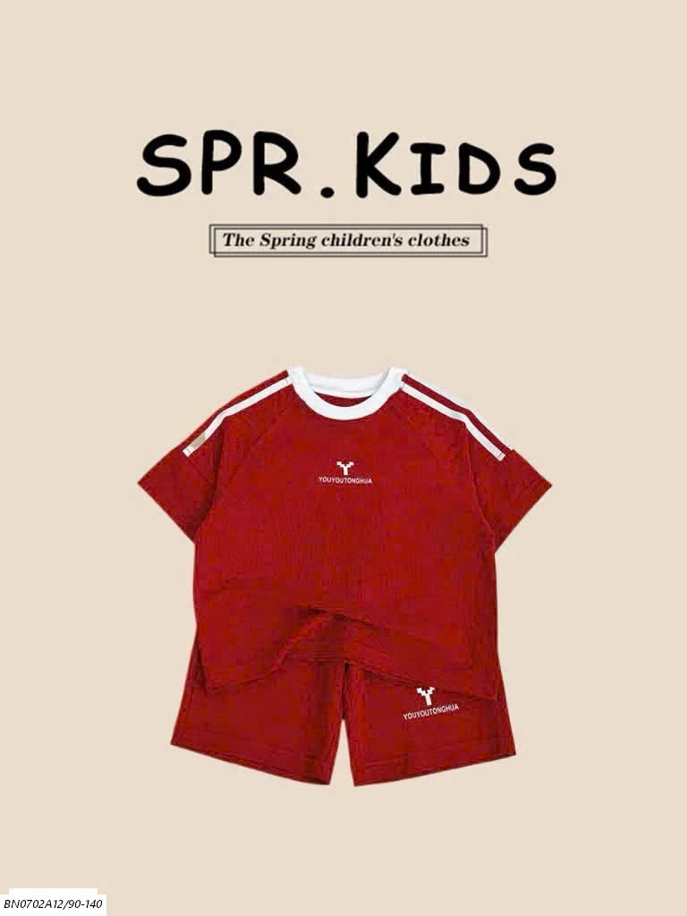 BỘ SHORT BÉ TRAI SPR KIDS