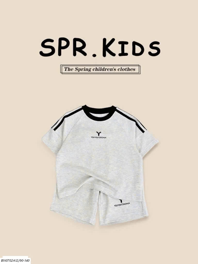 BỘ SHORT BÉ TRAI SPR KIDS