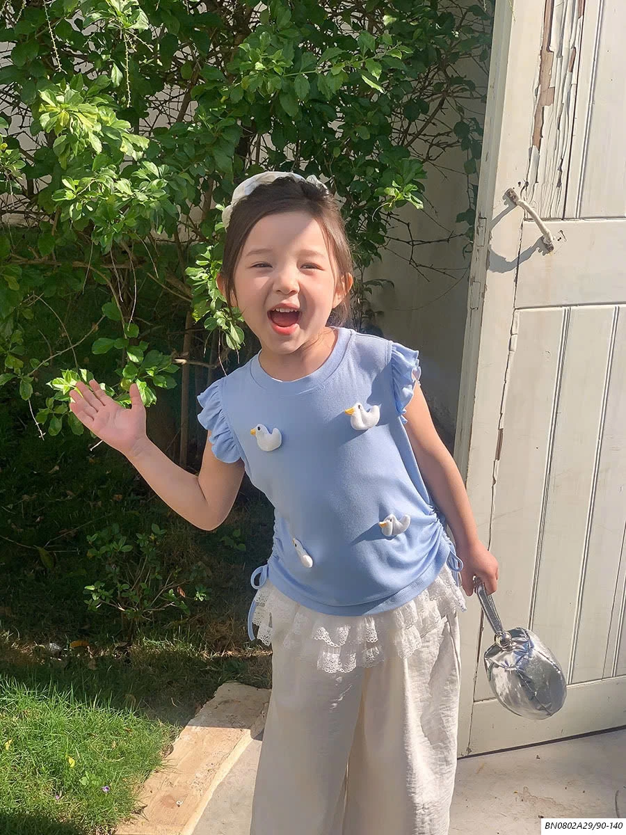 ÁO CÁNH TIÊN GẮN VỊT CON