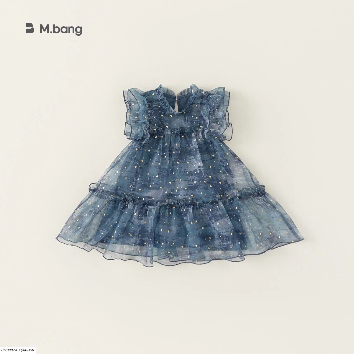 ĐẦM VOAN CÁNH TIÊN XANH M.BANG