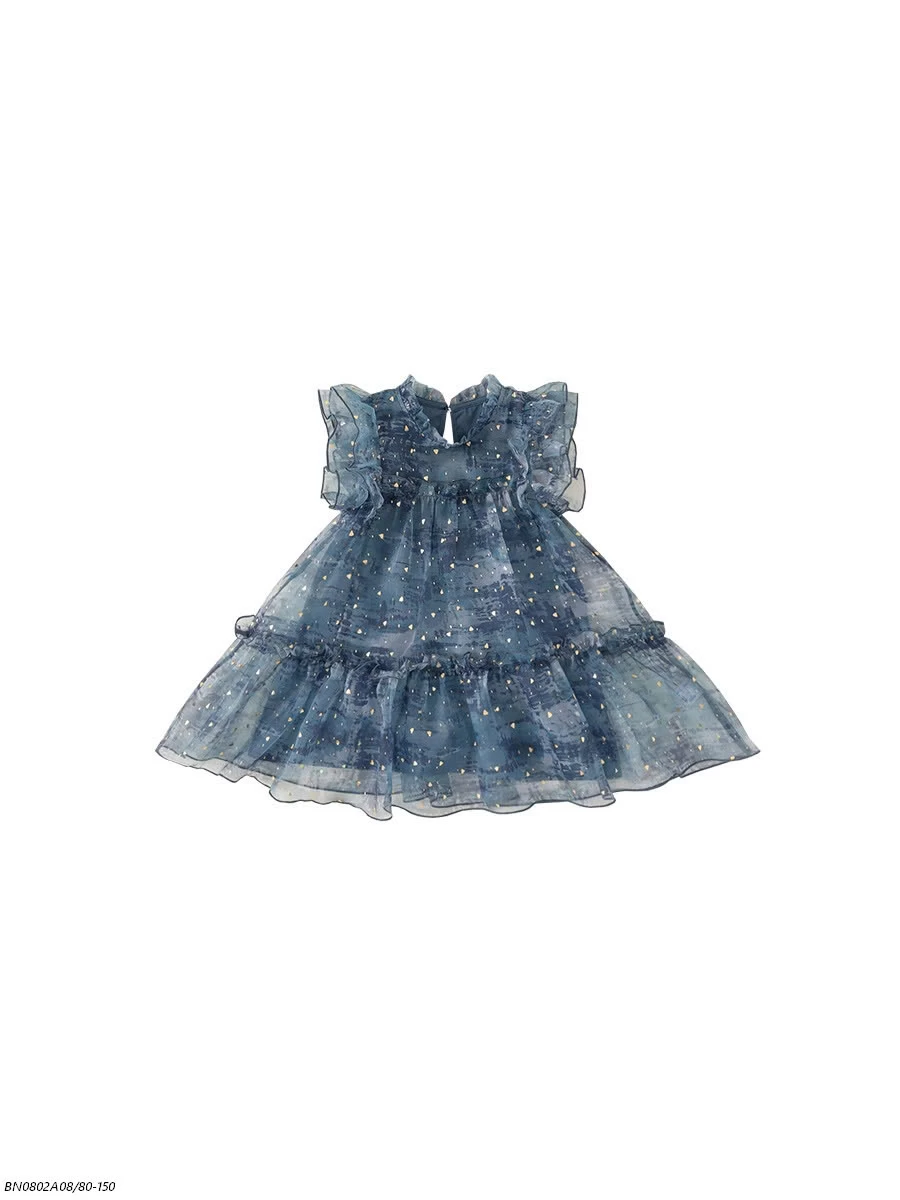 ĐẦM VOAN CÁNH TIÊN XANH M.BANG