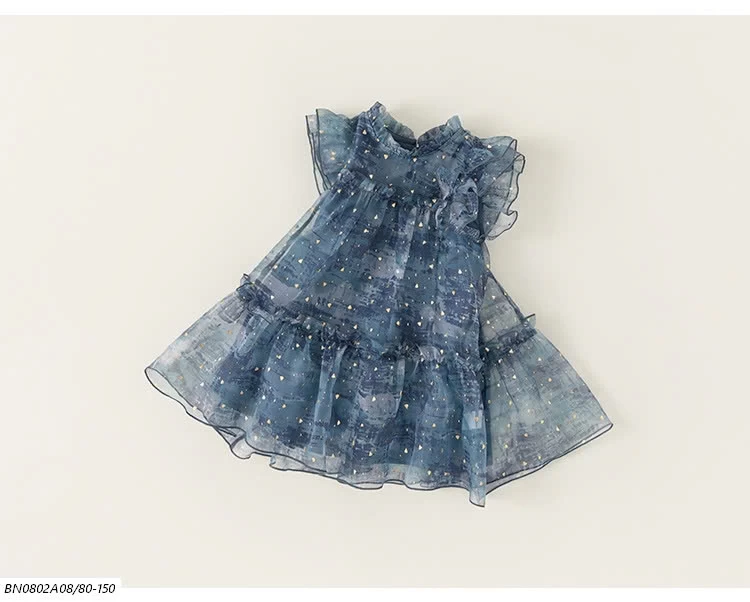 ĐẦM VOAN CÁNH TIÊN XANH M.BANG