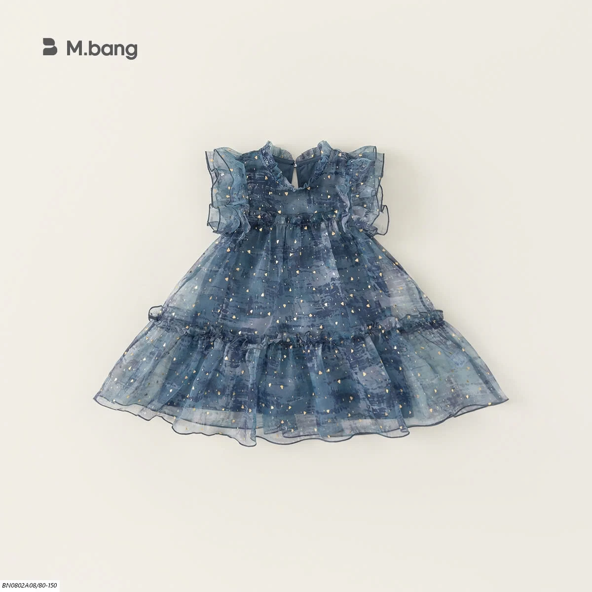 ĐẦM VOAN CÁNH TIÊN XANH M.BANG